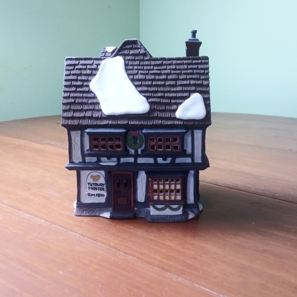 Department 56 Other - Department 56, Dickens Village Series, Tutbury Printer
